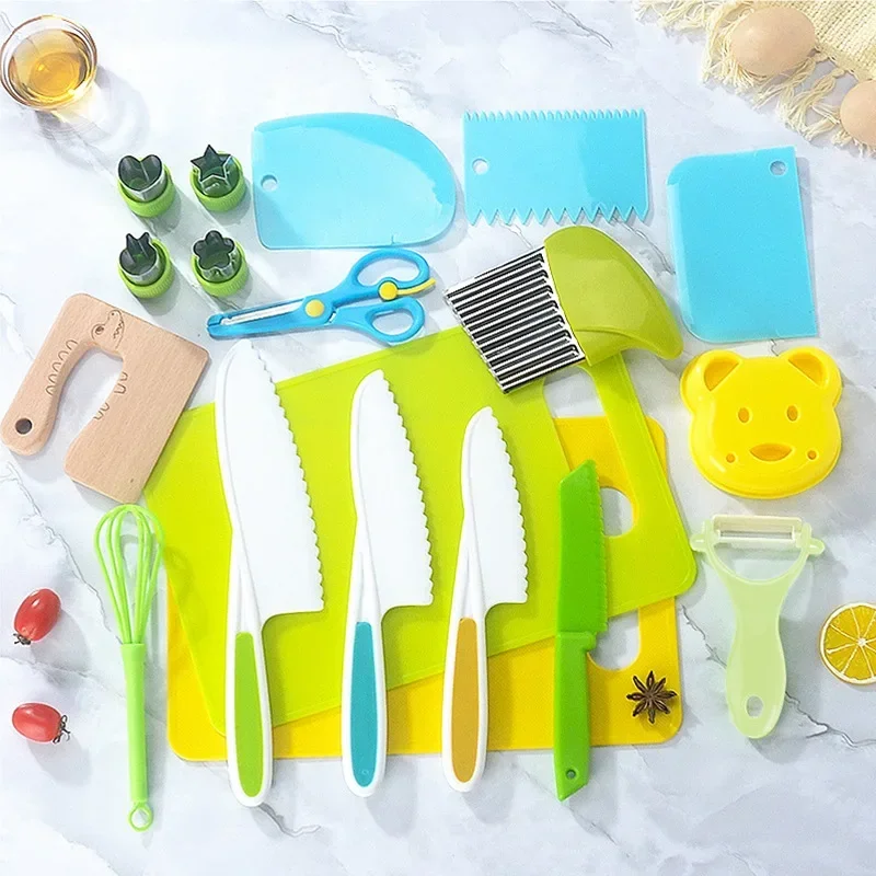 Kids Outdoor Kitchen Set - Echtes Kochen Kleinkind Kinder Kochset Frühes