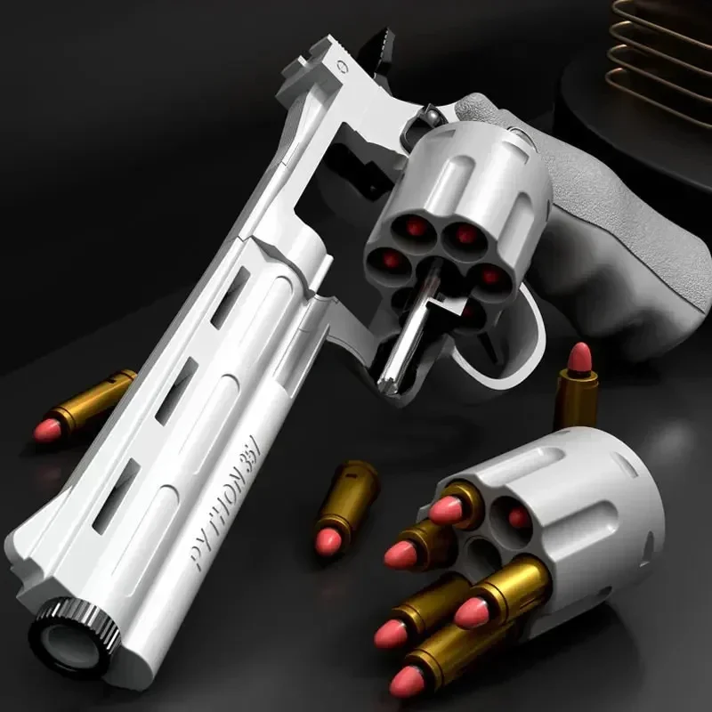 Kids Outdoor Easter Toys - A5 Dauerfeuer ZP5 357 Revolver-Launcher Pistole