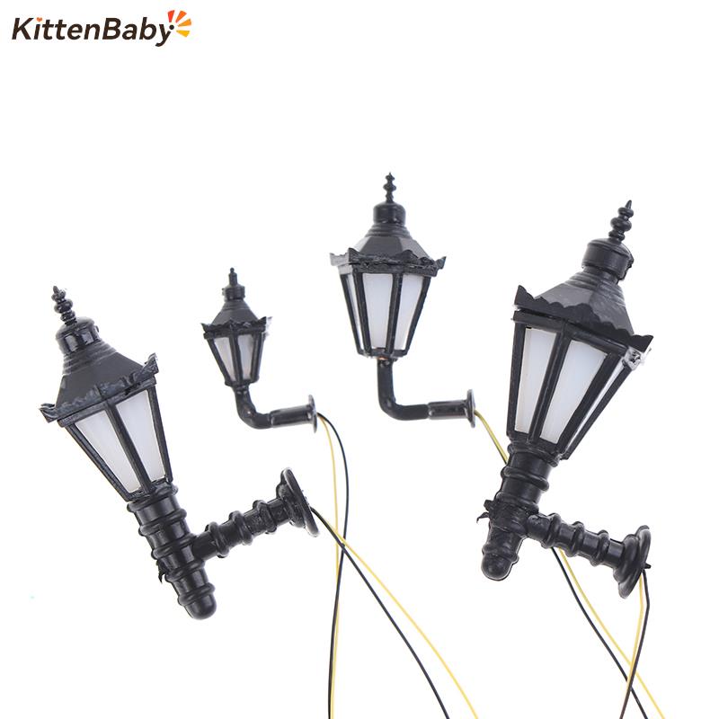 Kids Outdoor Cubby House - Puppenhaus Miniatur Wand Lampe LED Simulation