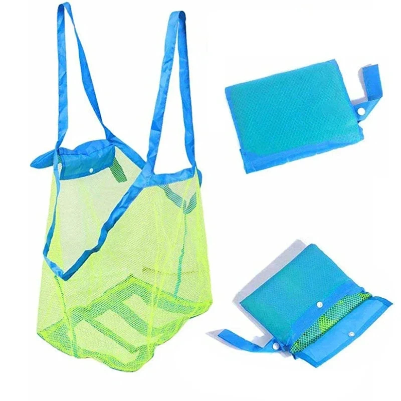 Kids Outdoor Backpack - 1-2 Stück Outdoor Strand-Netztasche für Kinder,