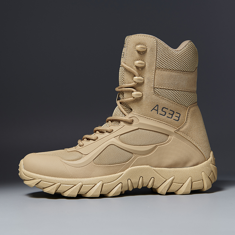 Kids Outdoor Climber - Herren Taktische Stiefel, Rutschfeste Militär-Marken-Jagd- und