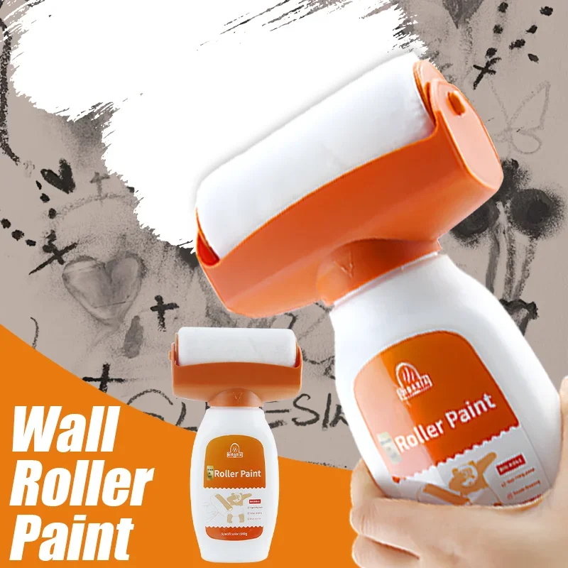 Kids Outdoor Kitchen Set - Antimikrobielle Wandreparaturfarbe Hochwirksamer Latex mit Rollenpinsel