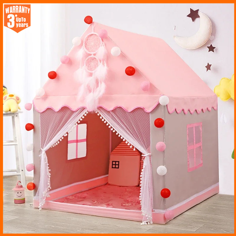 Kids Outdoor Play Tent - Kinder Spielen Zelt Prinzessin Schloss Haus