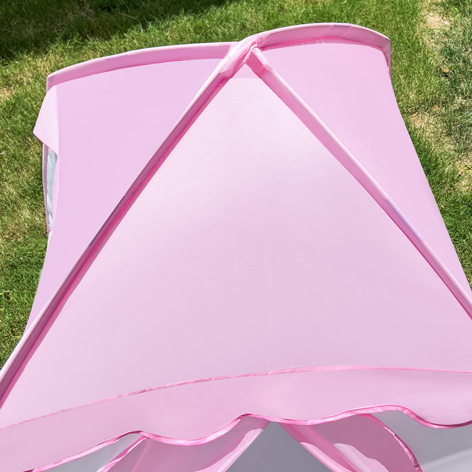 Kids Outdoor Play Tent - Mädchen-Schlosszelt für drinnen und draußen, Spielhaus,