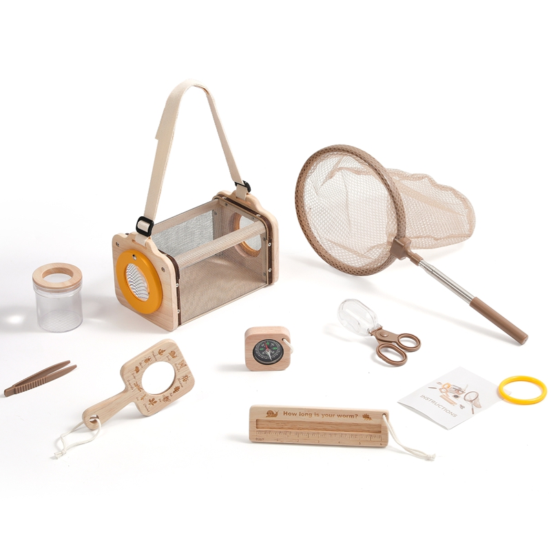 Kids Outdoor Adventure Kit - Kinder Outdoor Entdecker-Set Insekten- und Blätter-Erkundungsspielzeug