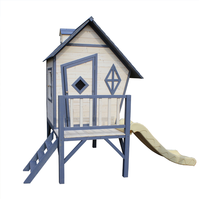 Kids Outdoor Cubby House - Aktion: Hochwertiges Kinder-Spielhaus für Draußen, Großes