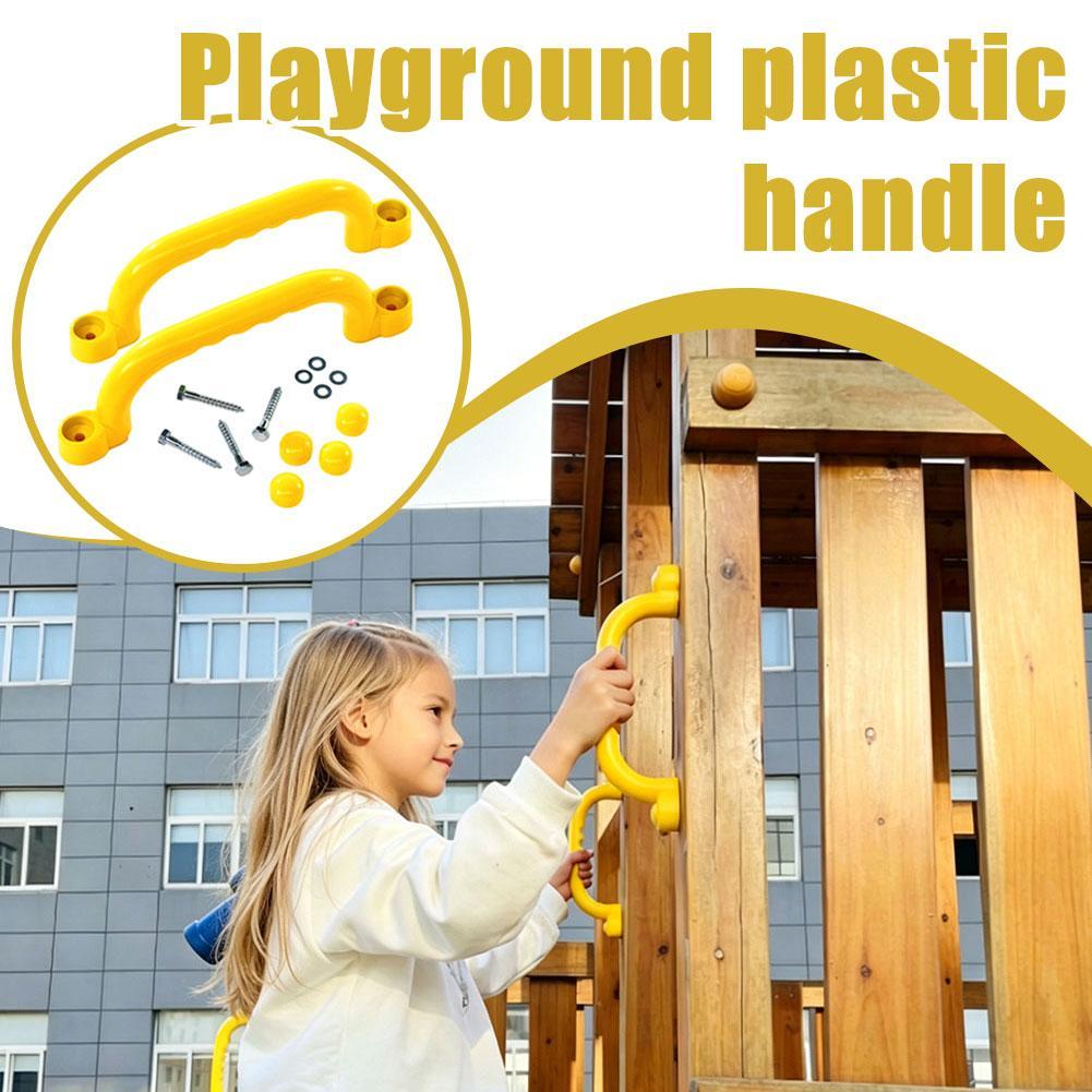 Kids Outdoor Climbing Frame - Sicherheitsgriffe für Spielplätze, Klettergerüst, Outdoor-Greifstangen für