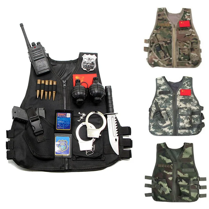 Kids Outdoor Vest - Outdoor Kinder Weste Taktische Junge Mädchen
