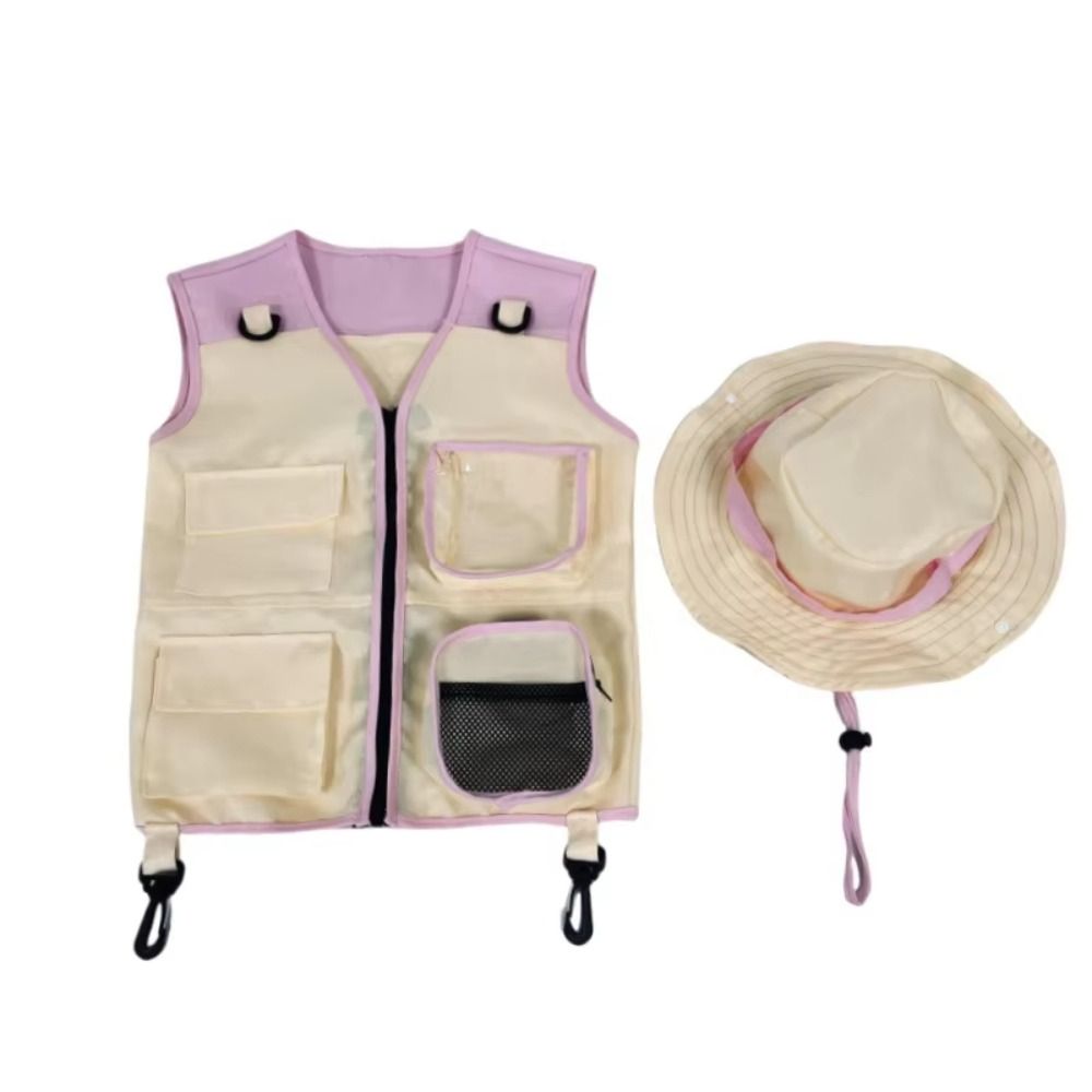 Kids Outdoor Adventure Kit - Sommerkleidung für Kinder: Explorer-Weste, Hut, Werkzeugkleidung,