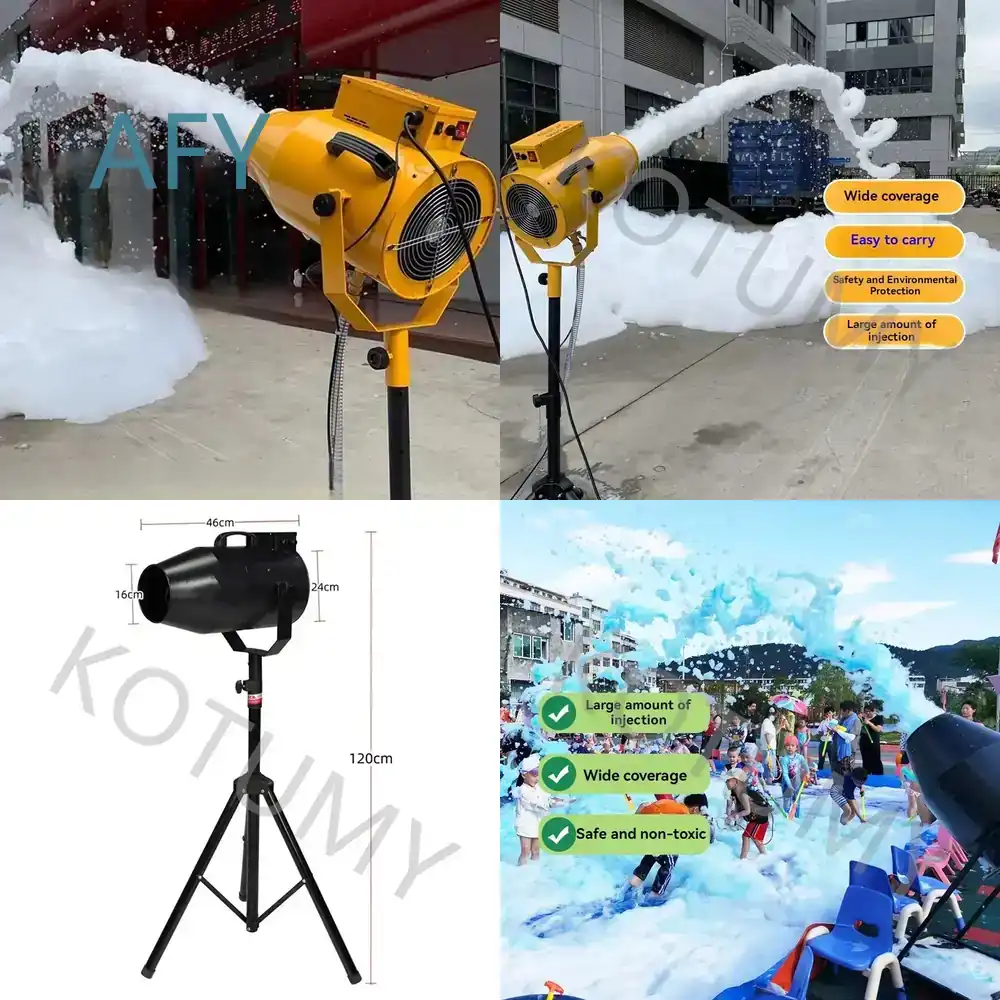 Kids Outdoor Water Park - 1500W Schaumkanone für Poolpartys, Kindergärten, Schulen,