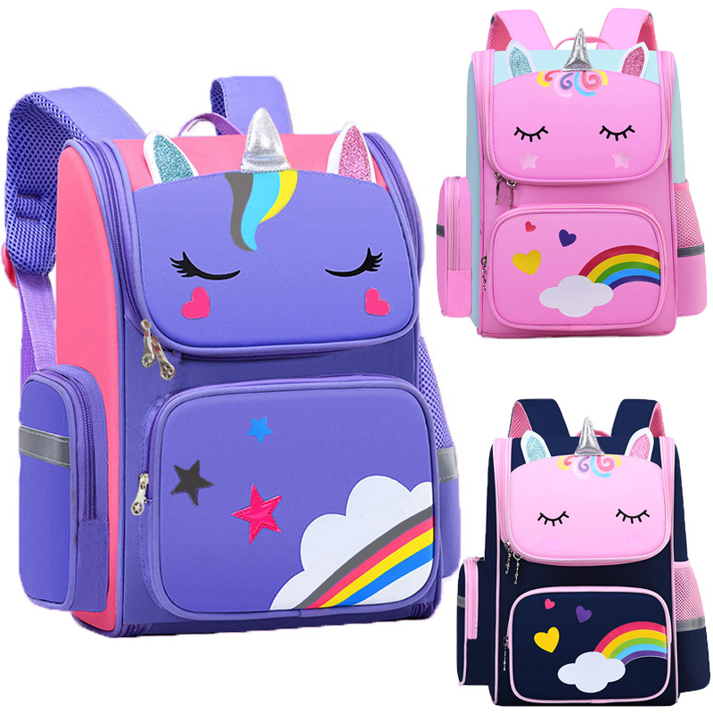 Kids Outdoor Backpack - Kinderrucksack für Mädchen, Einhorn, Kinder, Büchertasche,