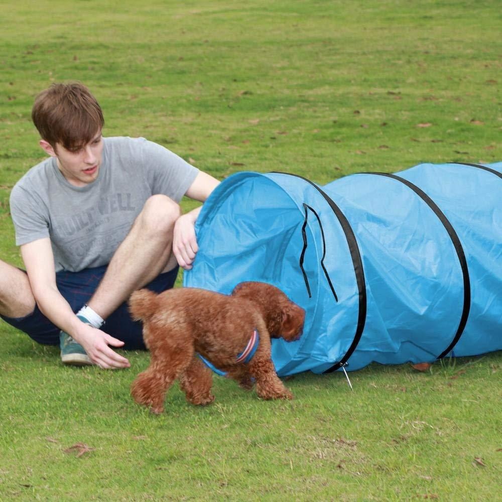 Kids Outdoor Play Tent - Kinder spielen Tunnel Haustier Hund Zelt
