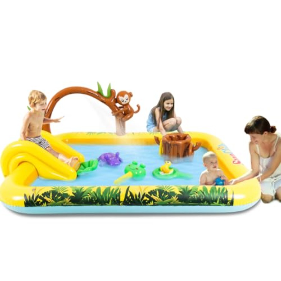 Aufblasbares Dschungeltier-Spi – Kids Outdoor Garden Toys Bewertung und Preis