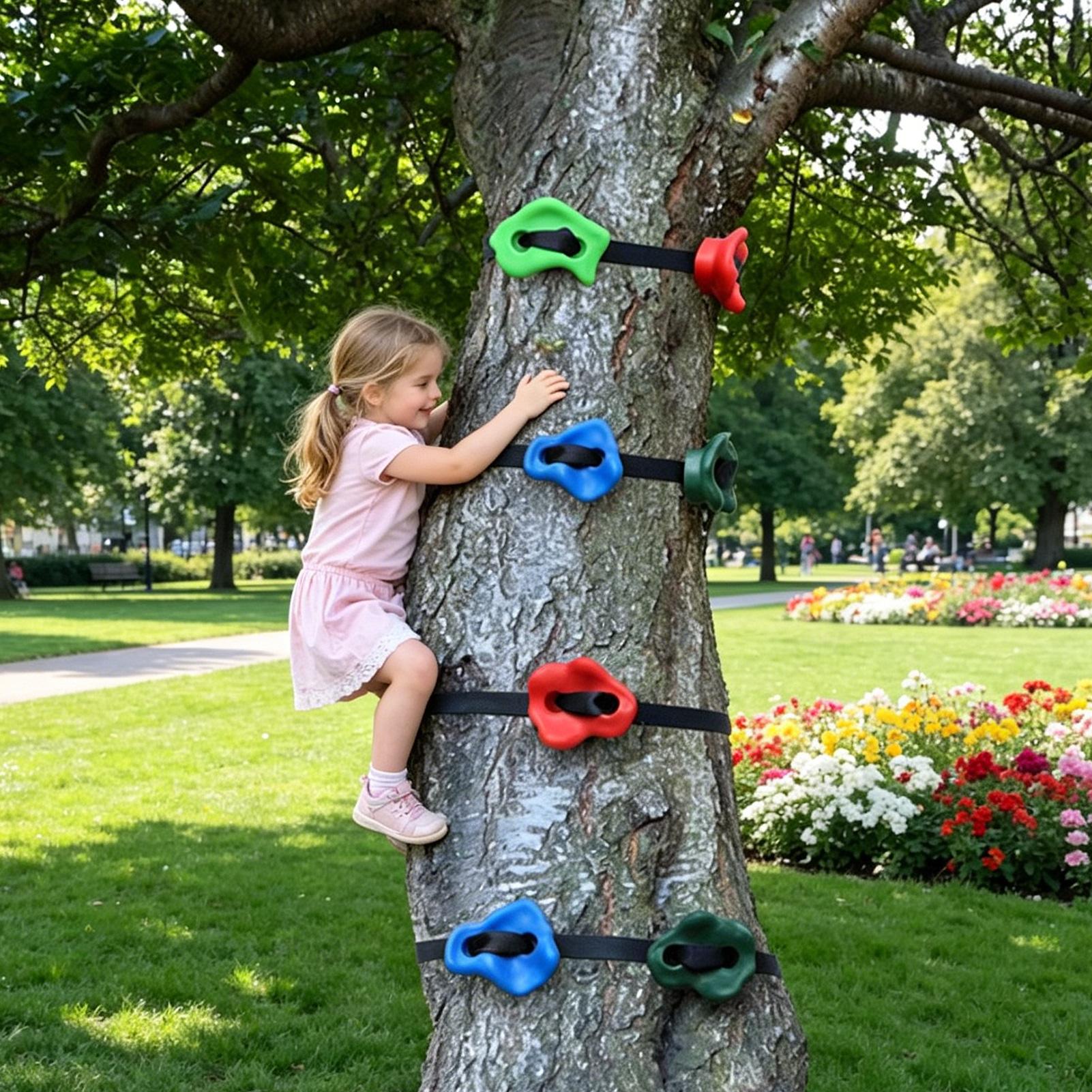 Outdoor-Klettergeräte mit 6 Ra – Kids Outdoor Obstacle Course Equipment Bewertung und Preis