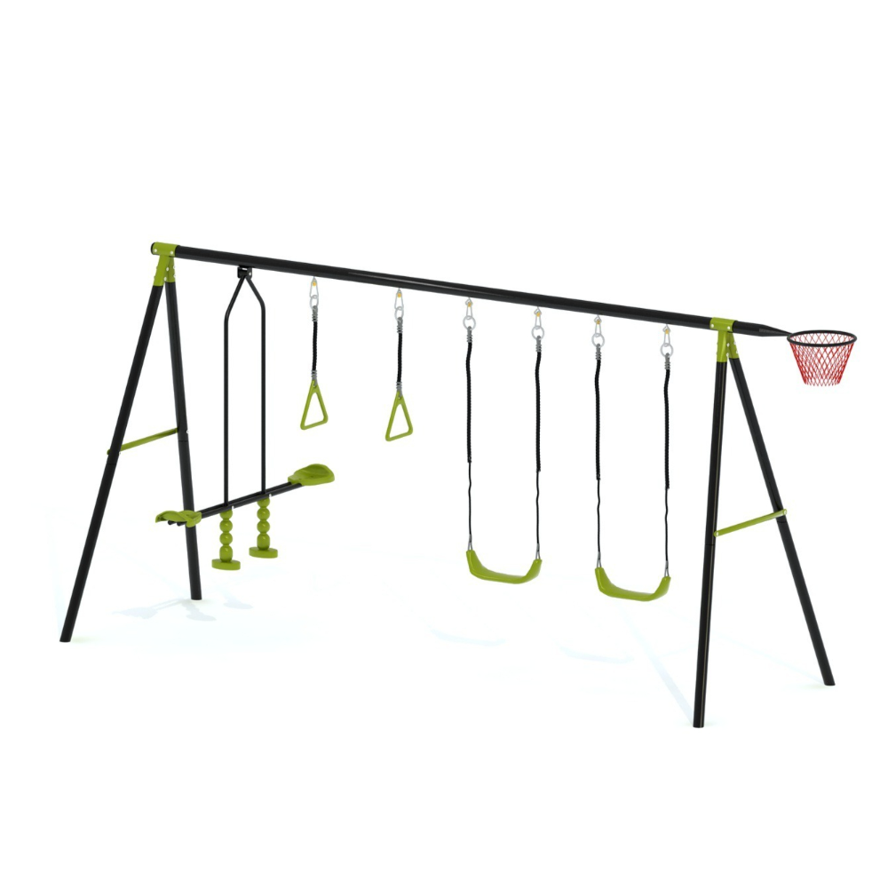 3-in-1 Kinder-Schaukel-Rutsche – Kids Outdoor Swing Set With Slide Bewertung und Preis