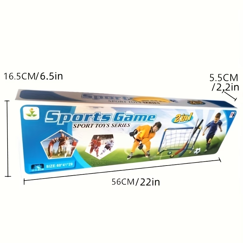 2-in-1 Kinder Hockey- & Fußbal – Kids Outdoor Hockey Set Bewertung und Preis