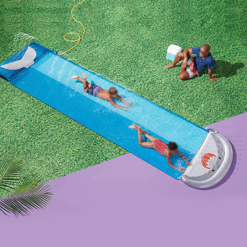 Aufblasbare Wal-Wasserrutsche  – Kids Outdoor Garden Toys Bewertung und Preis