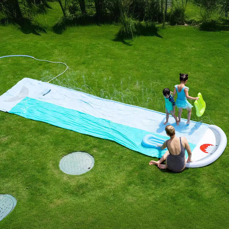 Aufblasbare Wal-Wasserrutsche  – Kids Outdoor Garden Toys Bewertung und Preis
