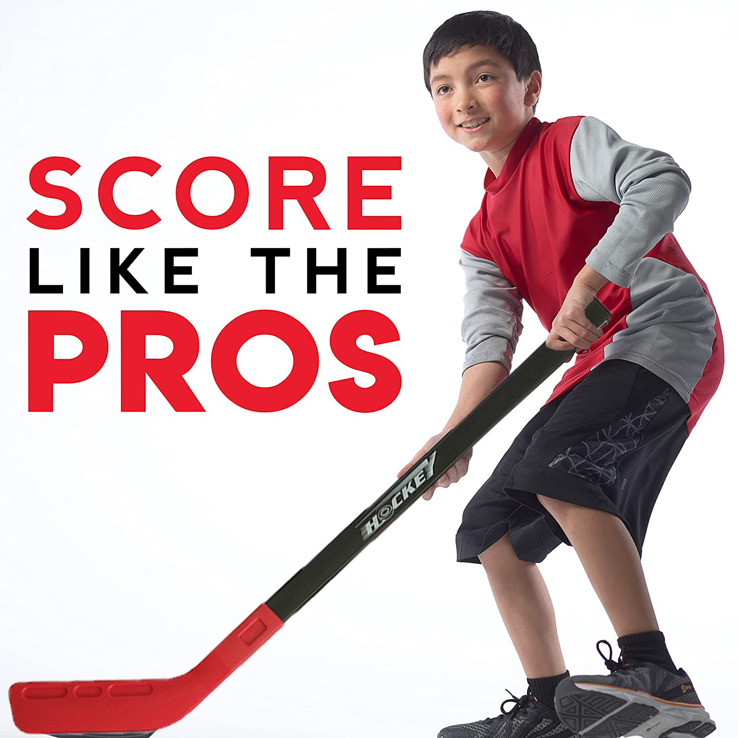 Ein Set Plastik-Hockeyschläger – Kids Outdoor Hockey Set Bewertung und Preis