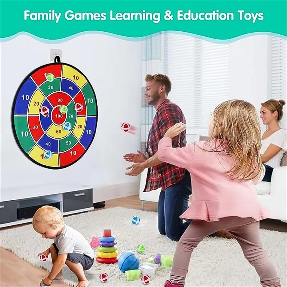 Kinder-Dartscheibe mit Klebrig – Kids Outdoor Garden Toys Bewertung und Preis