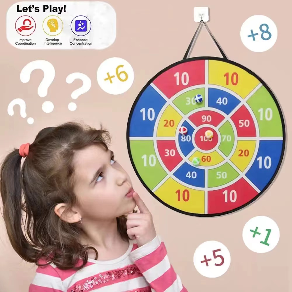 Kinder-Dartscheibe mit Klebrig – Kids Outdoor Garden Toys Bewertung und Preis