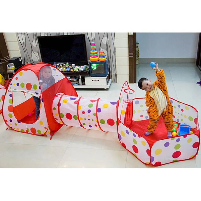 IMBABY 3-in-1-Tunnel für Bälle – Kids Outdoor Play Tent Bewertung und Preis
