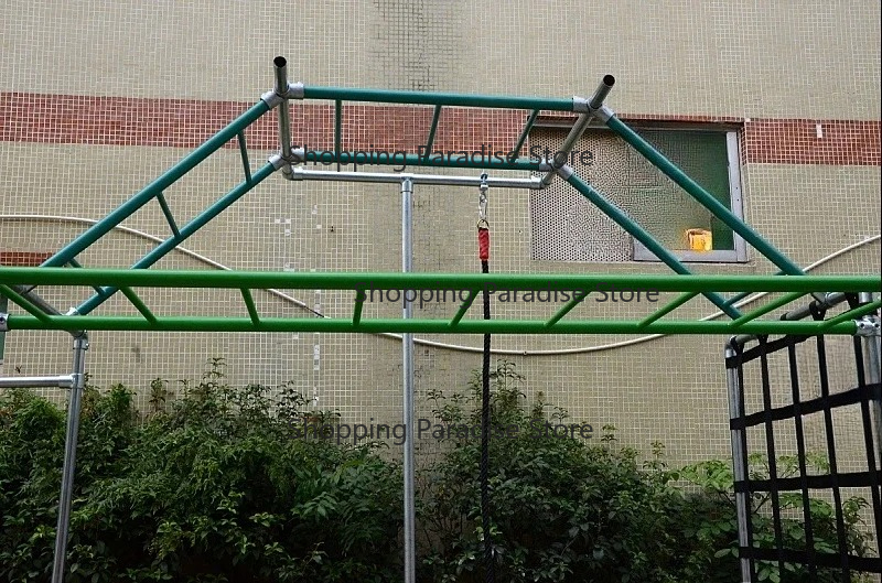 Ninja-Warrior-Hindernisparcour – Kids Outdoor Obstacle Course Equipment Bewertung und Preis