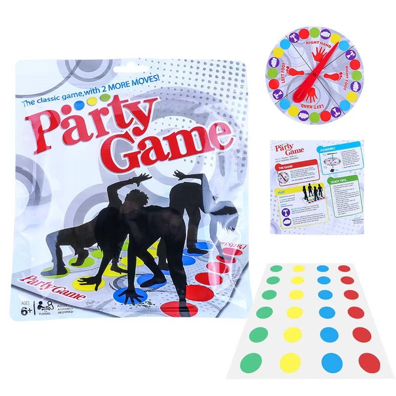 Twister Partyspiel - Familien- – Kids Outdoor Garden Toys Bewertung und Preis