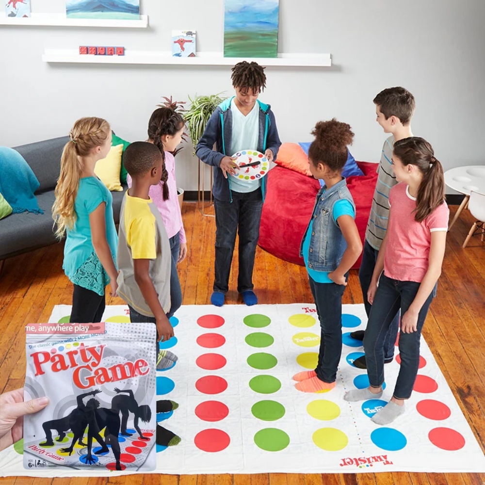 Twister Partyspiel - Familien- – Kids Outdoor Garden Toys Bewertung und Preis