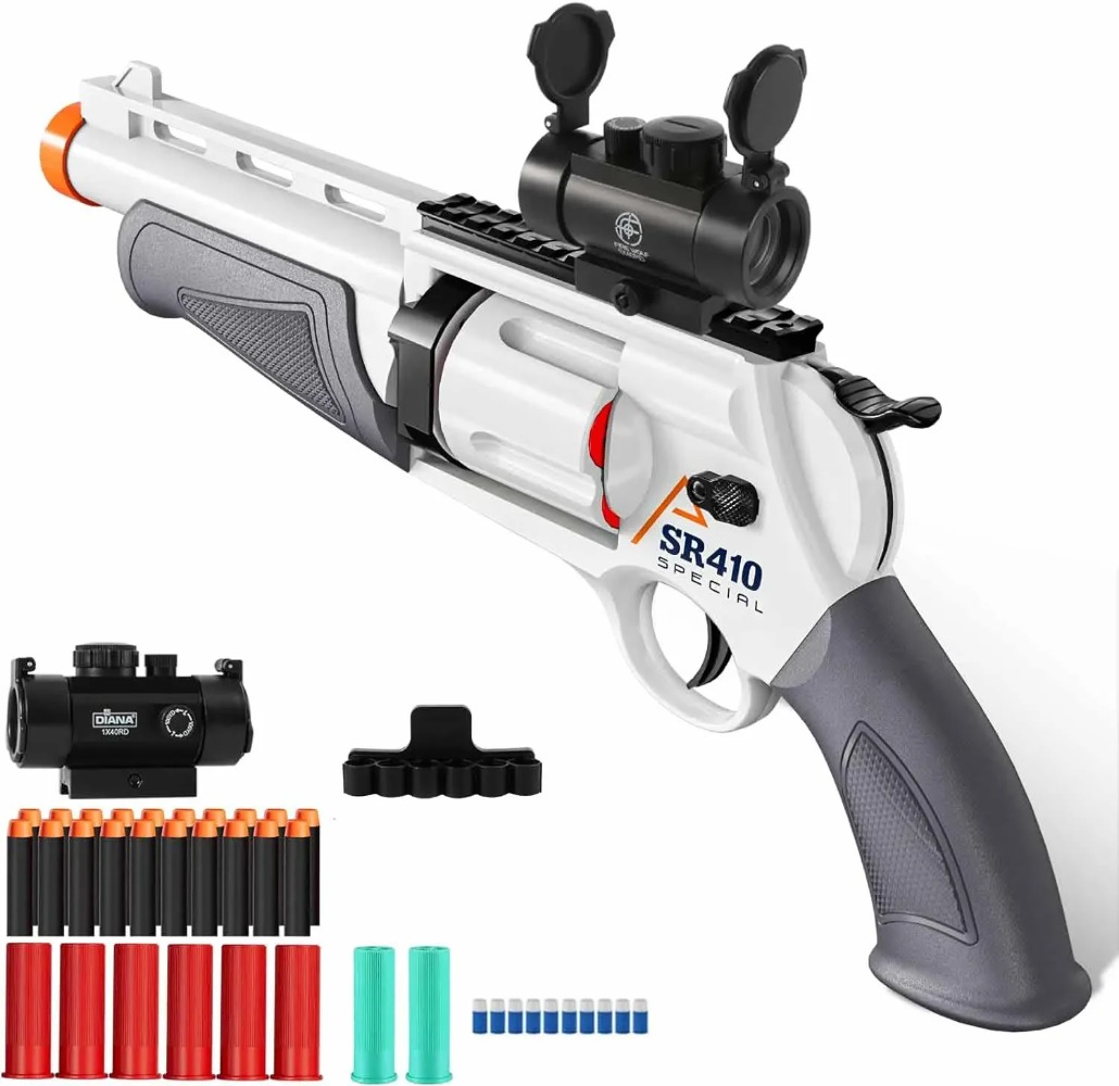Manuell Geladene Revolver-Spie – Kids Outdoor Xmas Gifts Bewertung und Preis