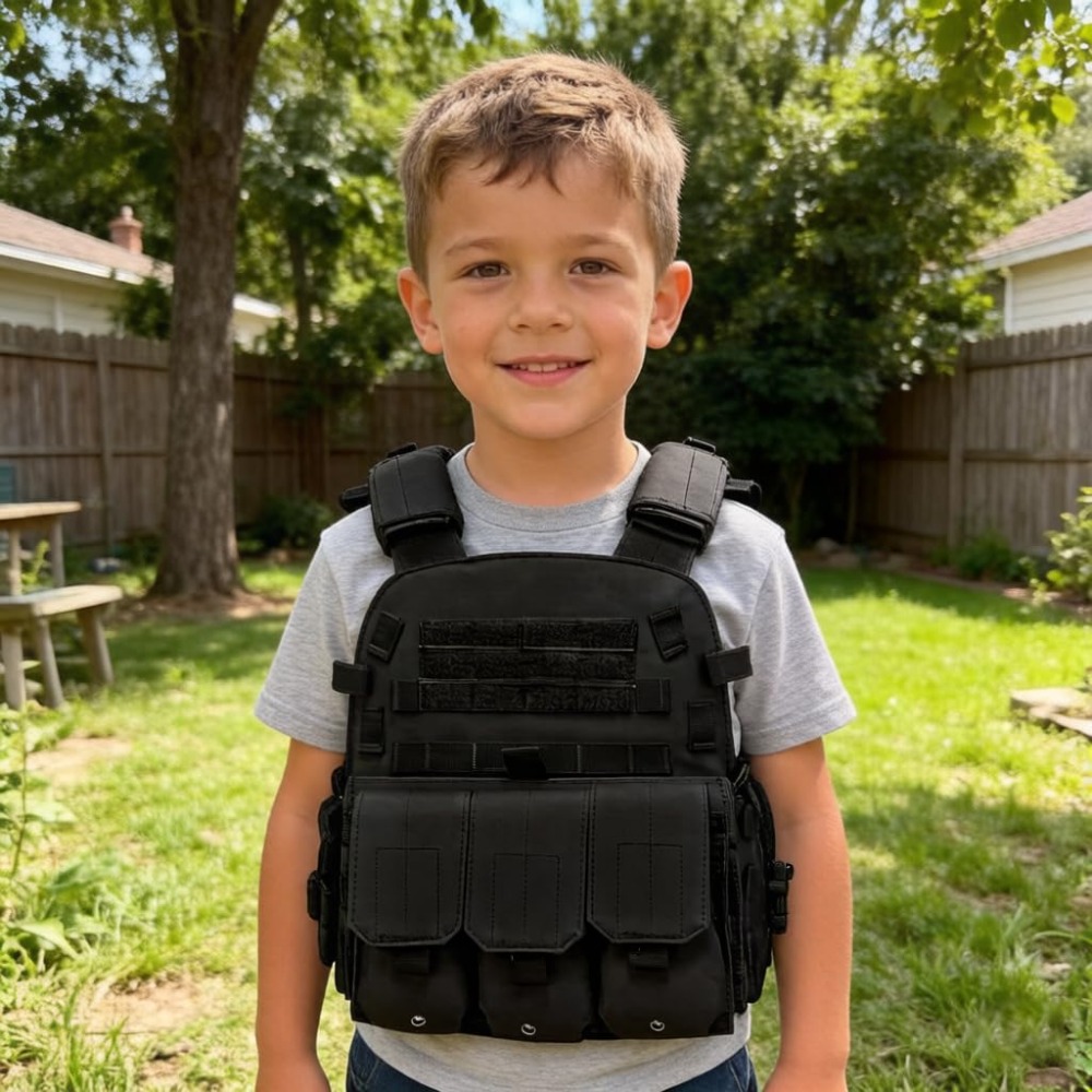 Kinder Airsoft Paintball Weste – Kids Outdoor Vest Bewertung und Preis