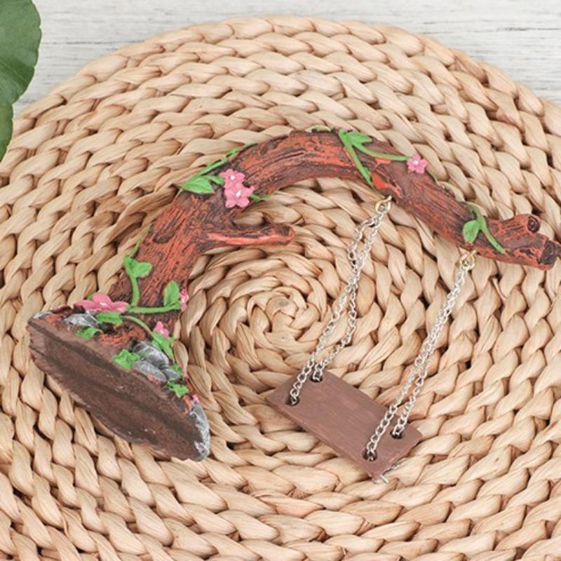 Miniatur-Feengarten-Schaukelse – Kids Outdoor Fairy Garden Bewertung und Preis