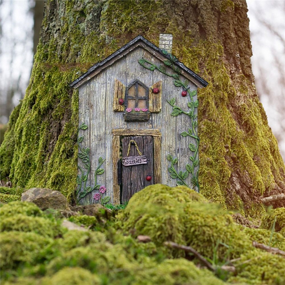 Graviertes Design aus Holz, Mi – Kids Outdoor Fairy Garden Bewertung und Preis