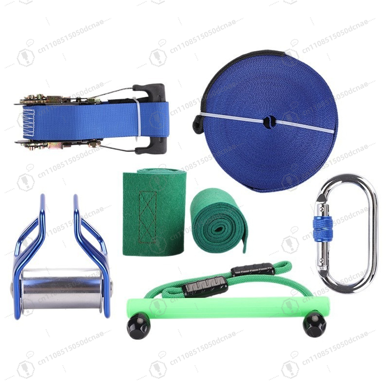 Kinder-Slackline-Trainingsset, – Kids Outdoor Obstacle Course Equipment Bewertung und Preis