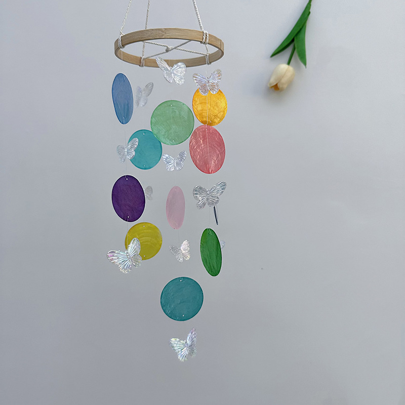 Schmetterling Muschel Windspie – Kids Outdoor Fairy Garden Bewertung und Preis