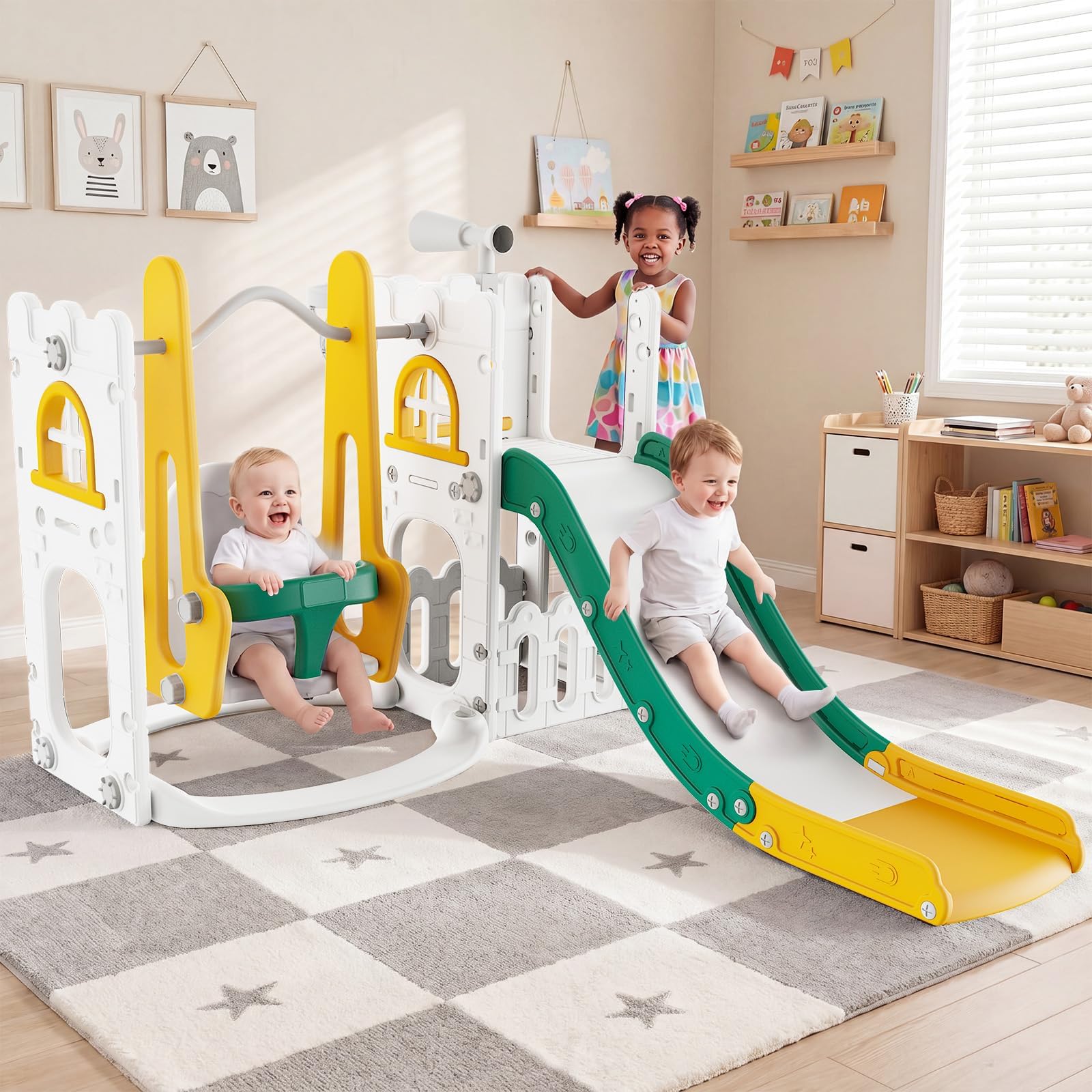 7-in-1 Kleinkind-Rutsche und S – Kids Outdoor Climber Bewertung und Preis