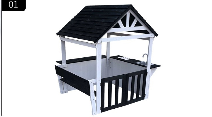 Outdoor-Garten-Holzspielhaus f – Kids Outdoor Cubby House Bewertung und Preis