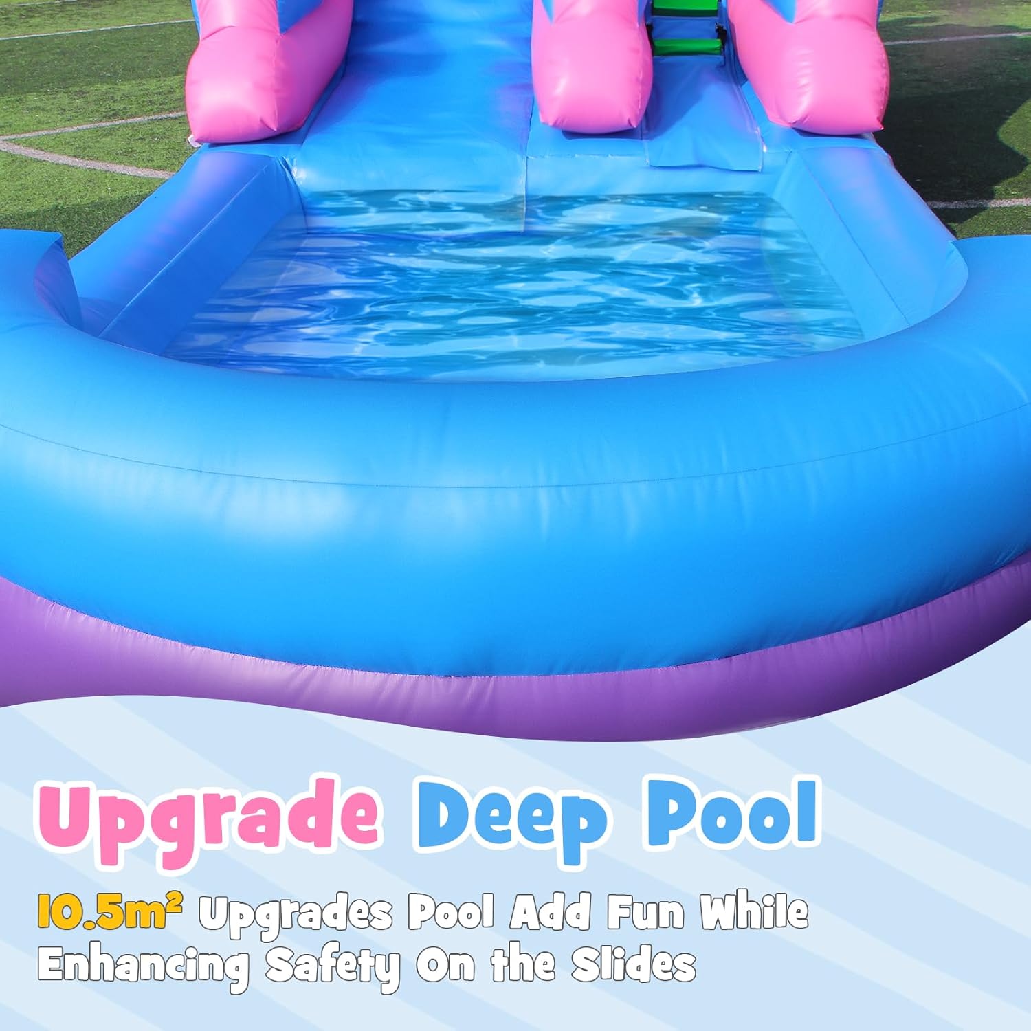 8m Robuste Aufblasbare Wasserr – Kids Outdoor Water Park Bewertung und Preis