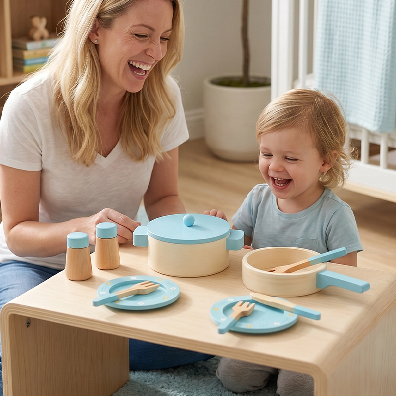 Holzküchen-Spielset für Kinder – Kids Outdoor Kitchen Set Bewertung und Preis