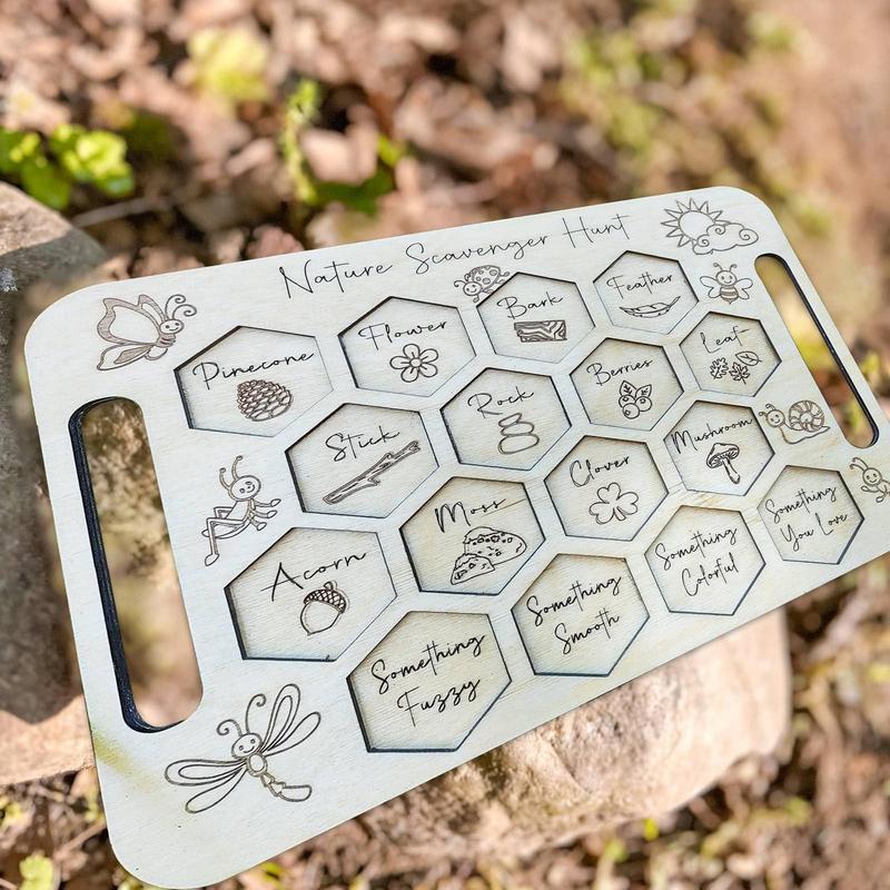 Scavenger Board für Kinder Hol – Kids Outdoor Scavenger Hunt Bewertung und Preis