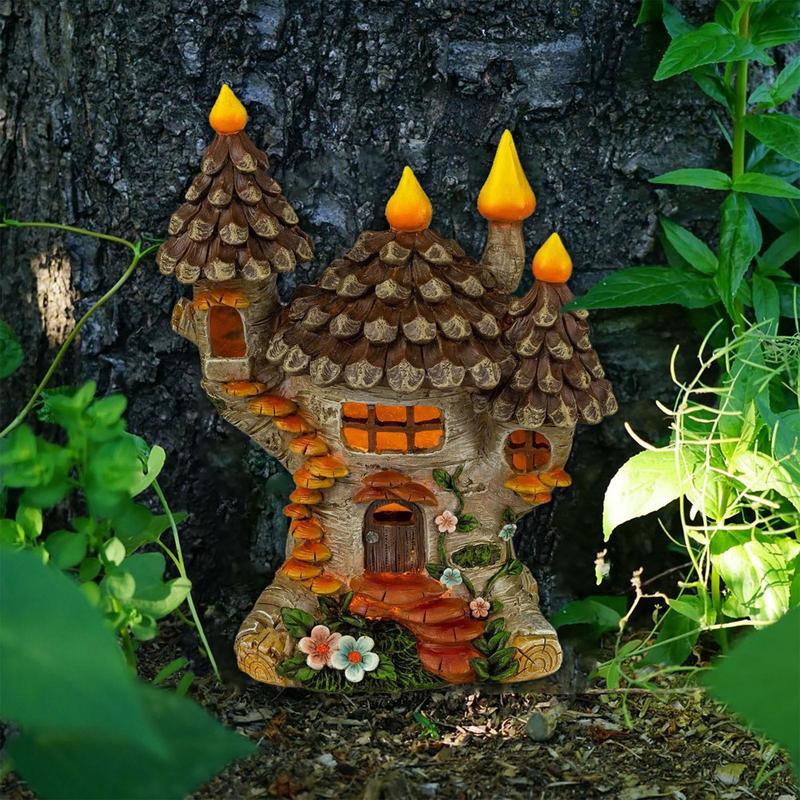 Fee Gartenhaus Holzbaum Gesich – Kids Outdoor Fairy Garden Bewertung und Preis
