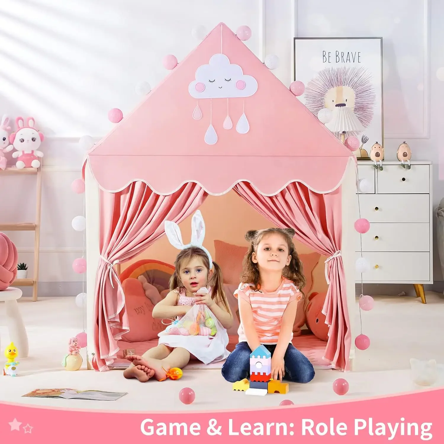 Kinder Spielen Zelt Prinzessin – Kids Outdoor Play Tent Bewertung und Preis