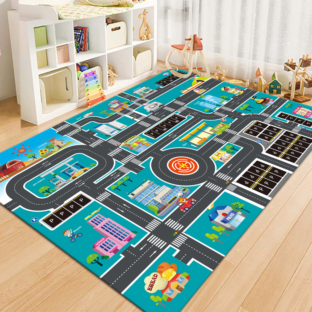 VIKAMA Stadtstraßenkarte Kinde – Kids Outdoor Flooring Bewertung und Preis