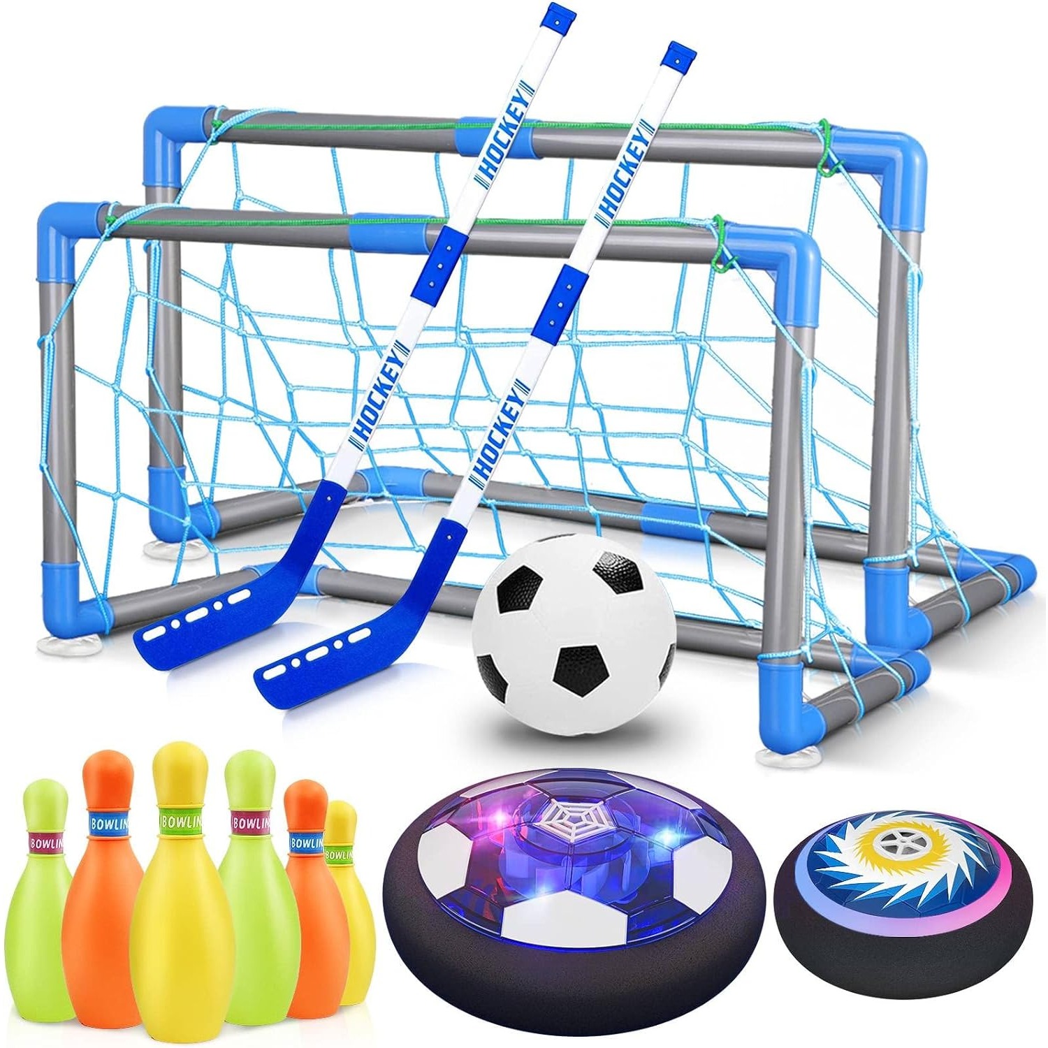 3-in-1 Hover Fußball Hockey Bo – Kids Outdoor Hockey Set Bewertung und Preis