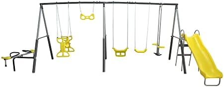 Sun Playground Metall-A-FE-Sch – Kids Outdoor Swing Set With Slide Bewertung und Preis