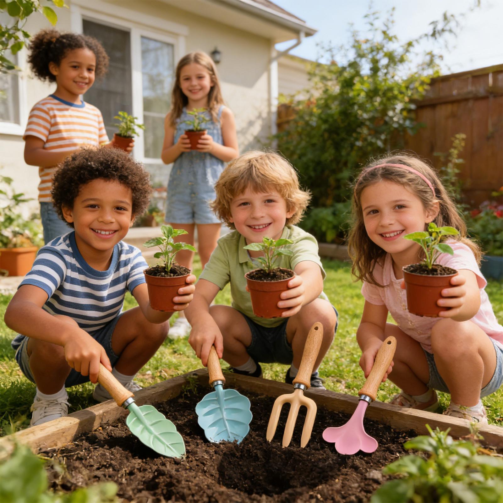 Gartenset für Kinder, 4-teilig – Kids Outdoor Garden Toys Bewertung und Preis