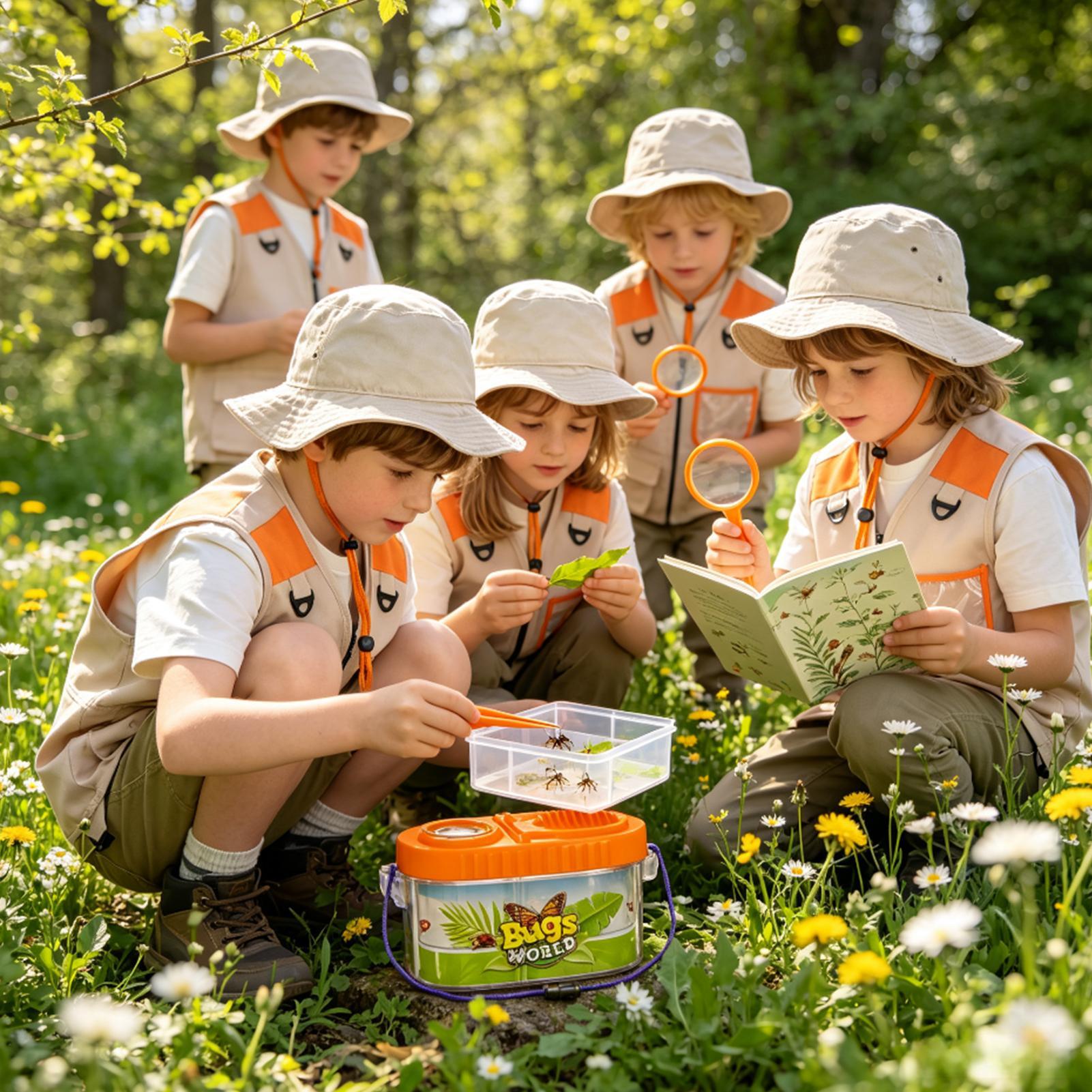 Kinder-Abenteuer-Set mit Lupe  – Kids Outdoor Adventure Kit Bewertung und Preis
