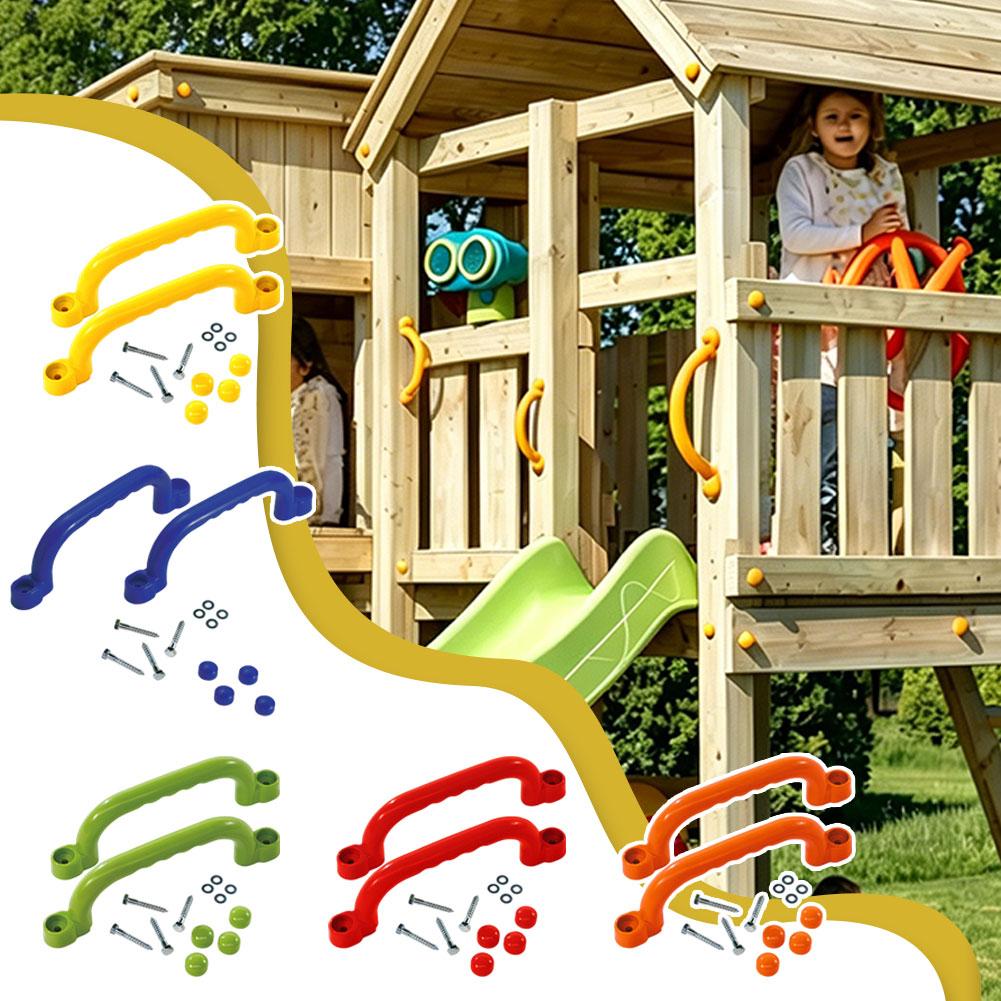 Sicherheitsgriffe für Spielplä – Kids Outdoor Climbing Frame Bewertung und Preis