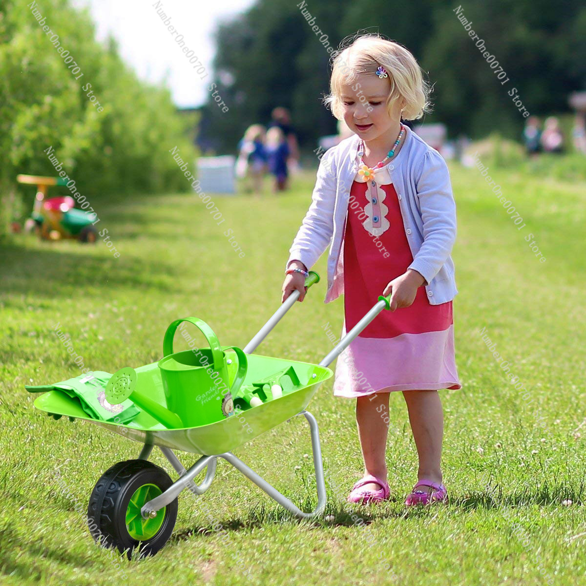 Kinder-Schubkarre für Draußen, – Kids Outdoor Garden Toys Bewertung und Preis
