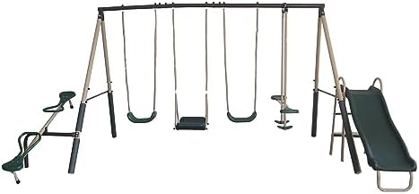 Outdoor-Spielset für Kinder au – Kids Outdoor Swing Set With Slide Bewertung und Preis